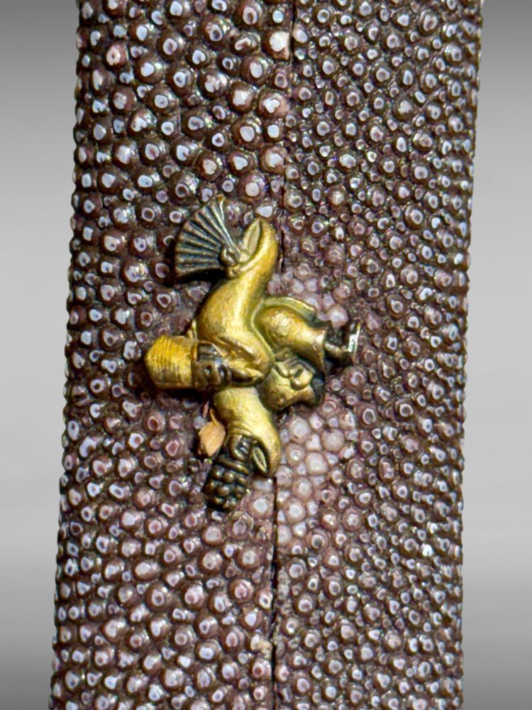 Japanese samurai tanto - Edo period (1603-1868).