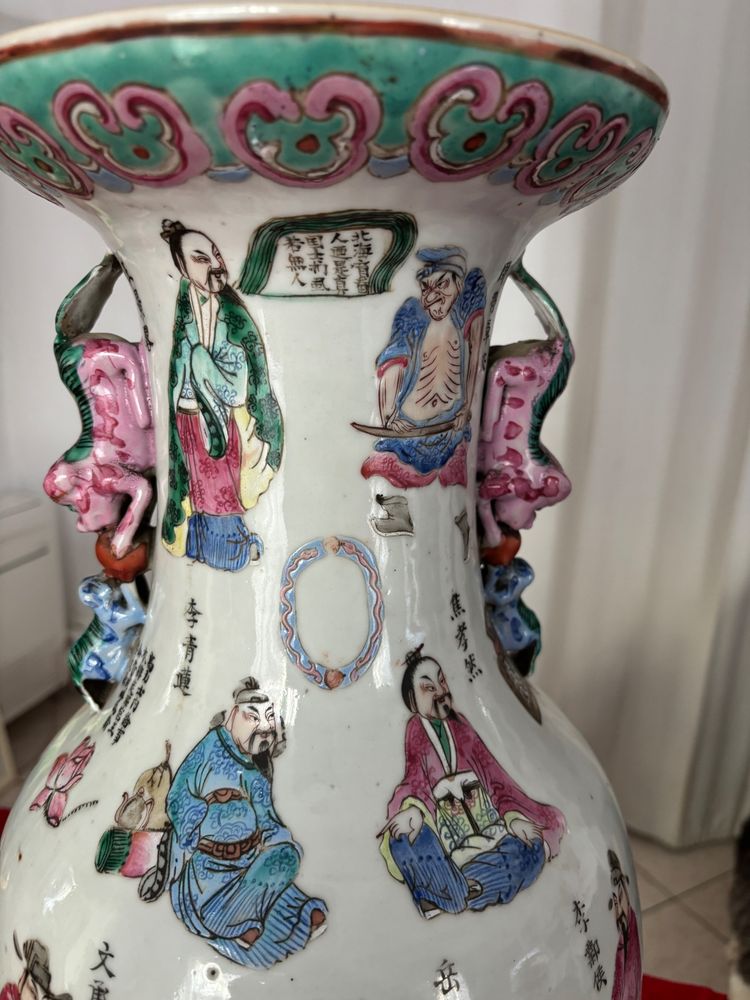 Vaso grande . CINA DINASTIA QING