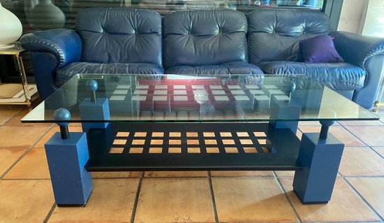 Table basse Menphis Circa 80