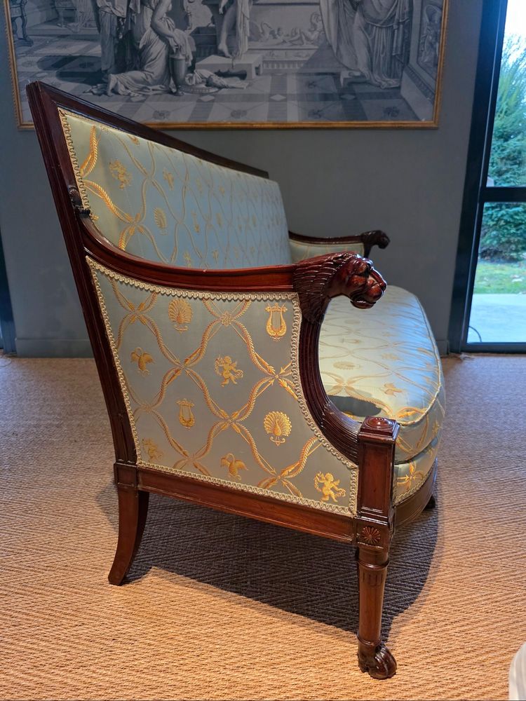 Empire period sofa, attributed to Demay.