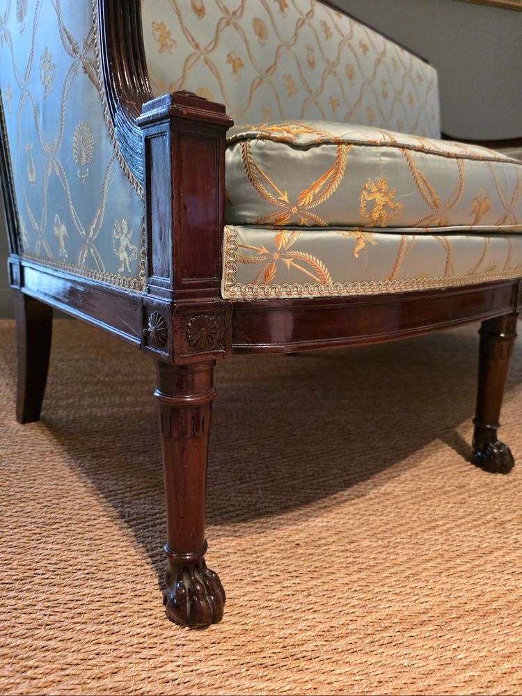 Empire period sofa, attributed to Demay.