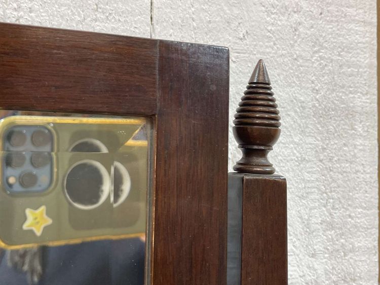 Tavolino da toilette inglese in mogano, inizio XX secolo