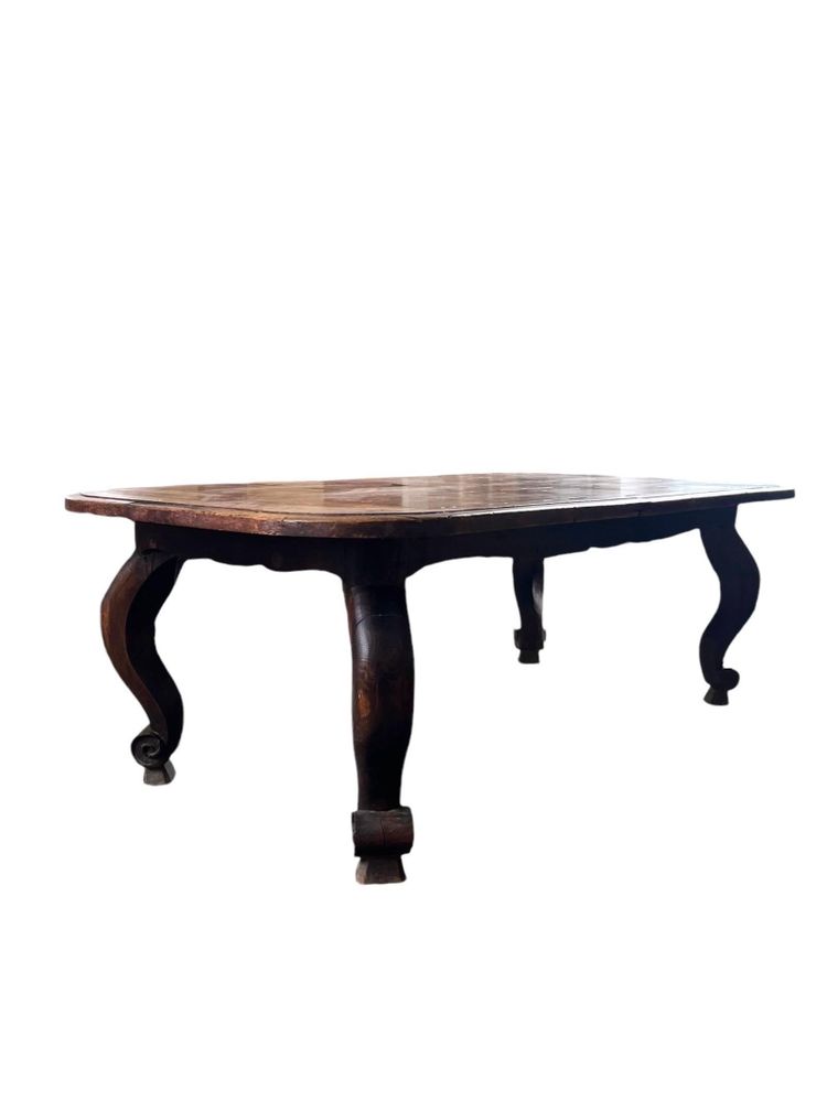 Tavolo da pranzo francese con base in stile Luigi XV - Francia, XVIII secolo