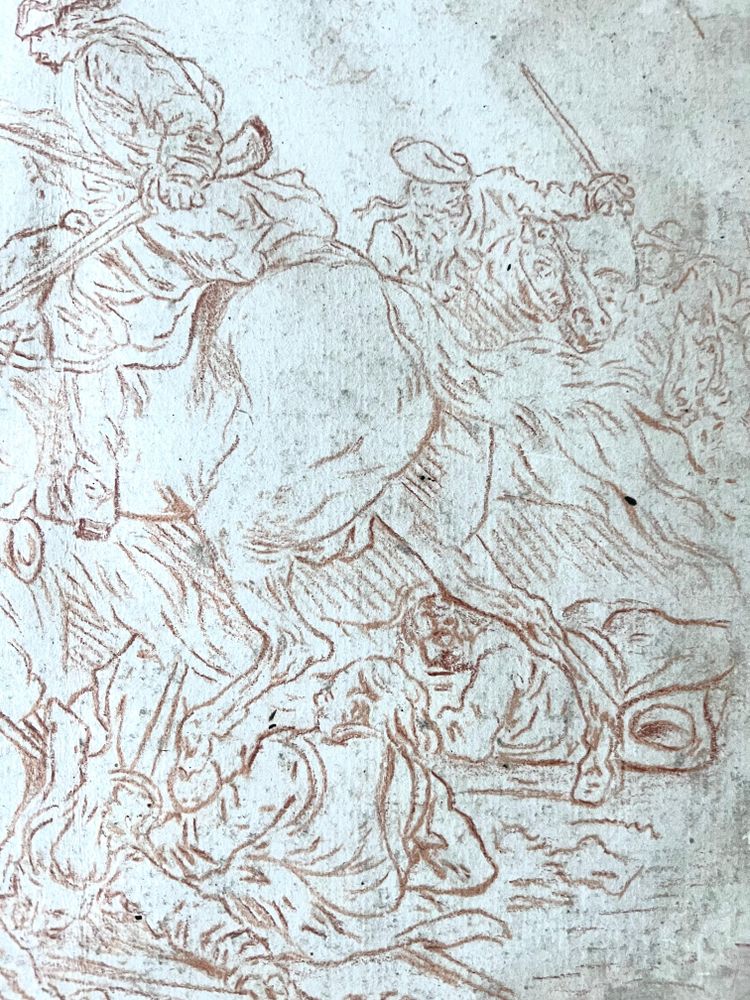 Larue battle scene