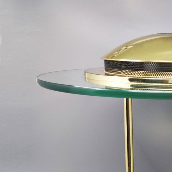 1980 Superb table lamp "Saturn" by Robert Sonneman for Gerorge Kovacs