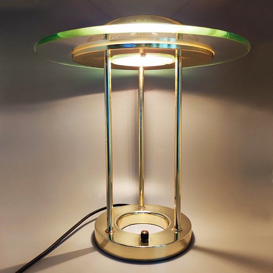 1980 Superb table lamp "Saturn" by Robert Sonneman for Gerorge Kovacs