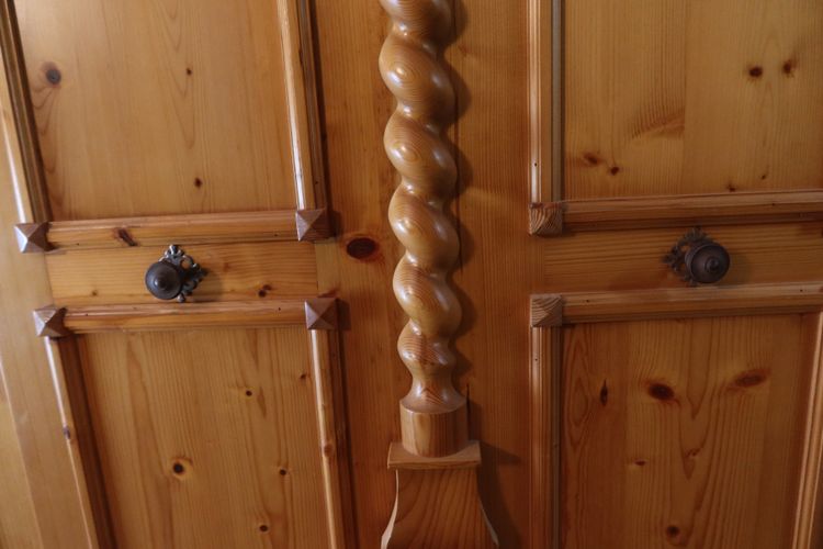 XXth century pine armoire