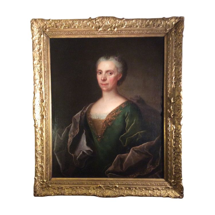 Unique tableau connu d’Eloy FONTAINE, collaborateur de Hyacinthe RIGAUD