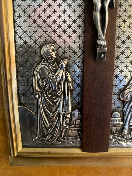 CRUCIFIX ON STAND