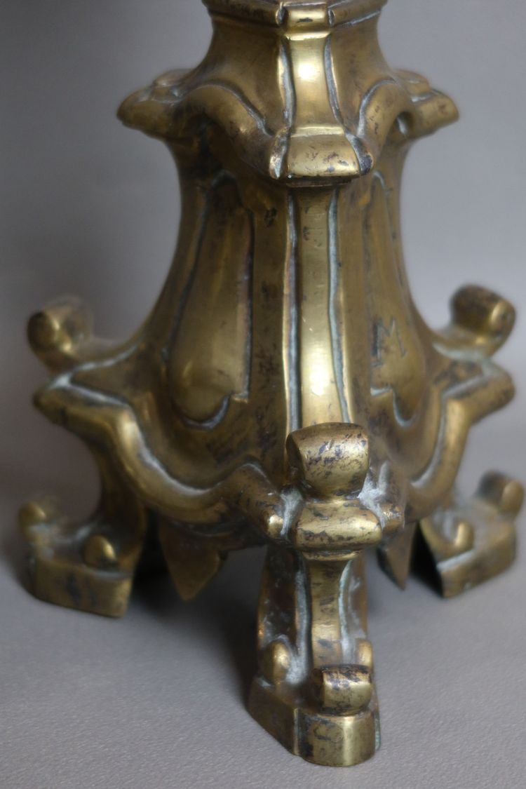 Coppia di candelieri del XVII secolo