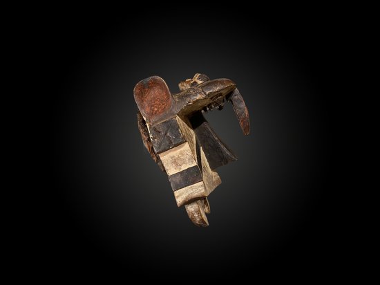 MASCHERA ZOOMORFA Ogbodo Enyi Culture Izi, Nigeria Prima metà del XX secolo