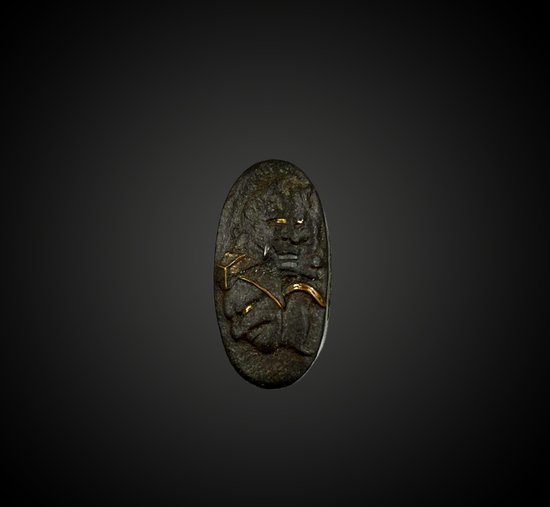 FUCHI KASHIRA - Japon, période Edo (1603-1868) 