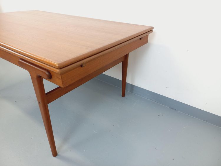 Vintage rectangular Scandinavian dining table by Ejvind A. Johansson, 1960s