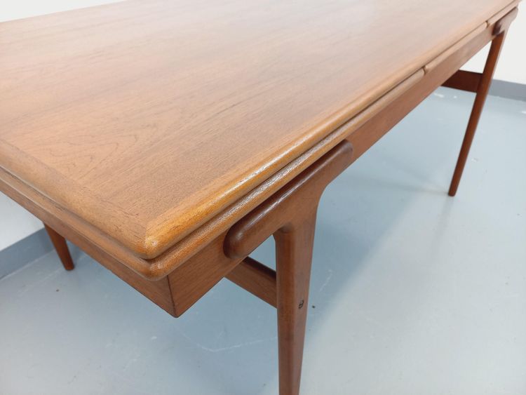 Vintage rectangular Scandinavian dining table by Ejvind A. Johansson, 1960s