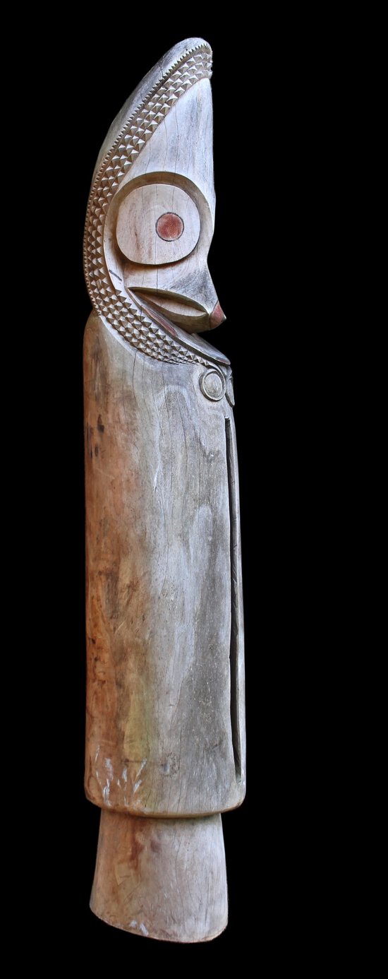 Drum, oceanian art, tribal art, primitive art, sculpture, instrument, Oceania, Ambrym, Vanuatu