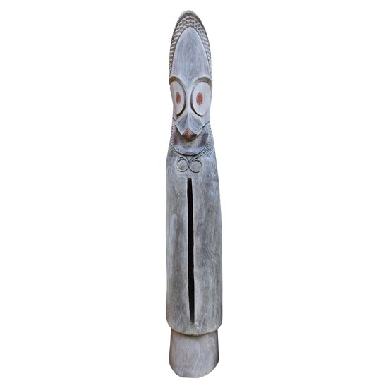 Drum, oceanian art, tribal art, primitive art, sculpture, instrument, Oceania, Ambrym, Vanuatu