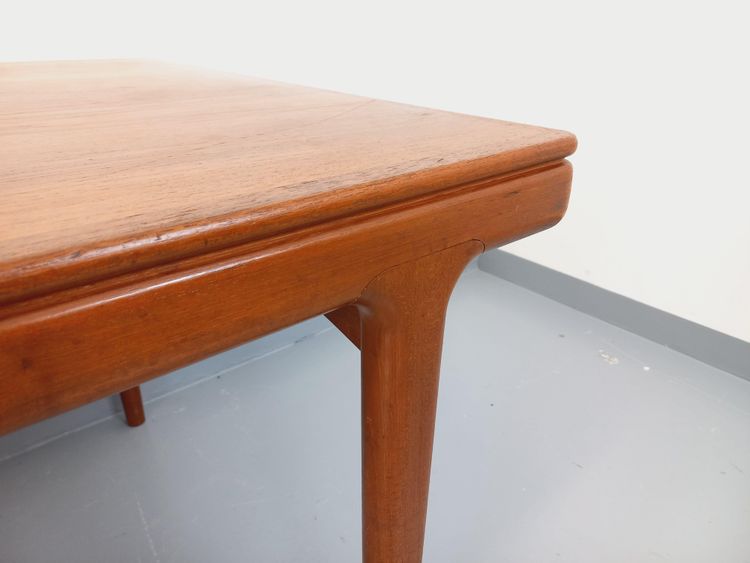 Vintage rectangular Scandinavian dining table by Johannes Andersen for Samcom