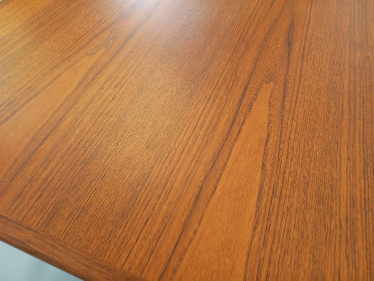 Vintage rectangular Scandinavian dining table by Johannes Andersen for Samcom