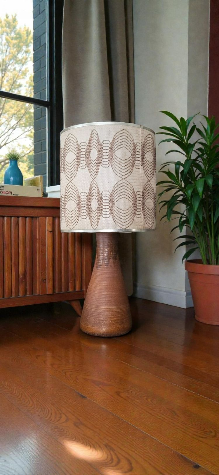 Ceramic lamp from Accolay / 1970's