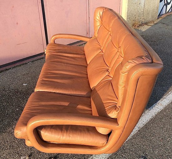 Leather Sofa Circa 70