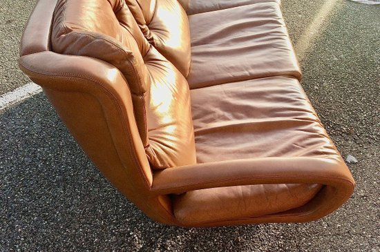 Leather Sofa Circa 70
