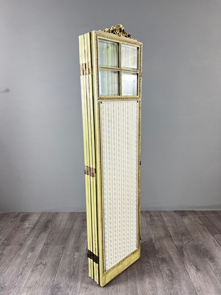 Five-panel Screen In The Louis XVI Style, 19th Century