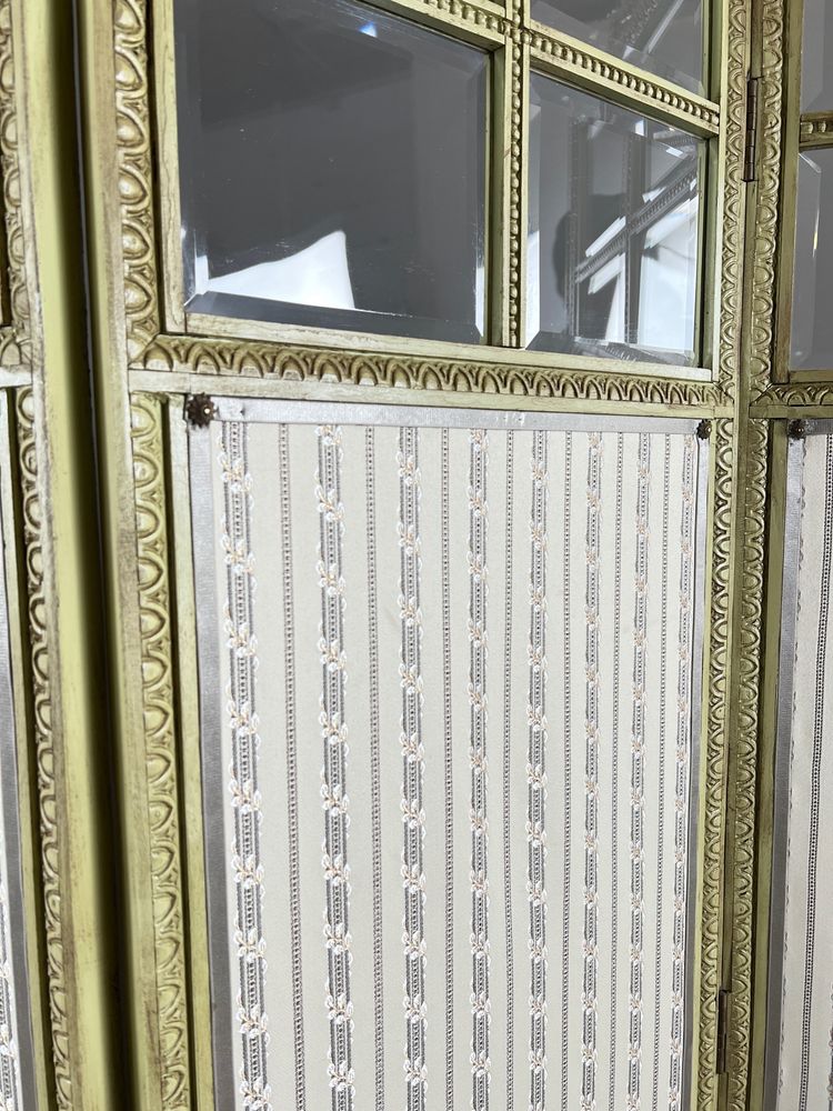 Five-panel Screen In The Louis XVI Style, 19th Century