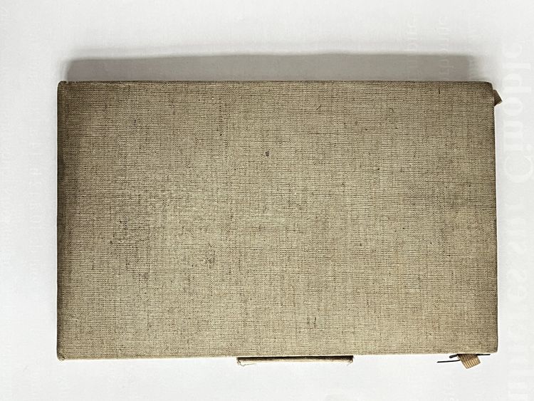 Album mit Federzeichnungen, signiert von Louis Bridier, Ende des 19. Jahrhunderts.