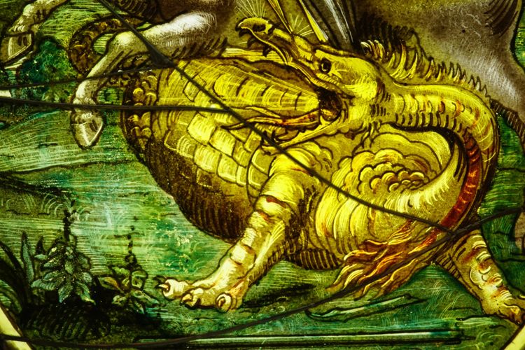 Vitrail - Stained glass - Saint Georges