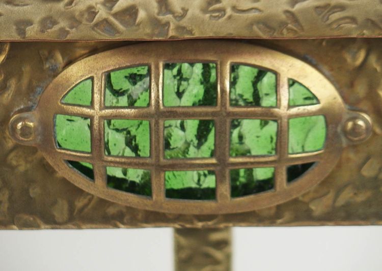 Lampada in ottone degli anni '20