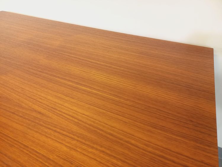 Vintage Scandinavian style teak dining table from the 1950s/60s with extensions