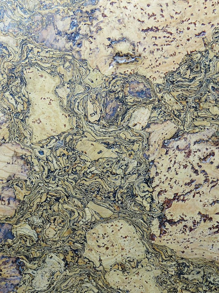 Mid-century chic Chrome, cork and glass plate tray from the 70s