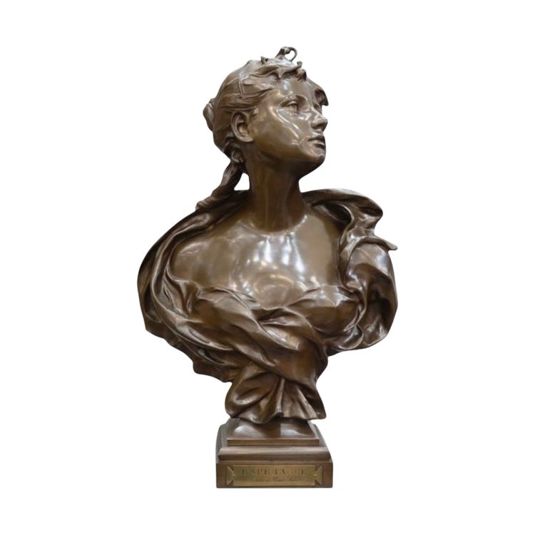 Sculpture - Éspérance , Félix Pierre Richard (1848-1912) - Bronze