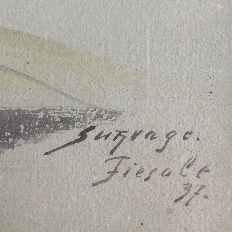Léopold Survage, Fiesole, 1937