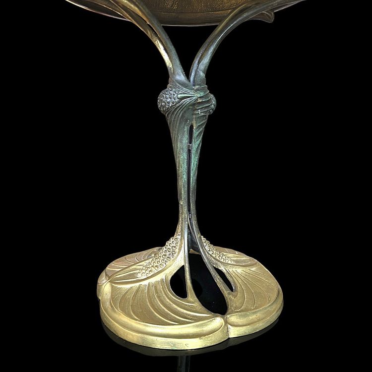 Leleu Jugendstil-Lampe