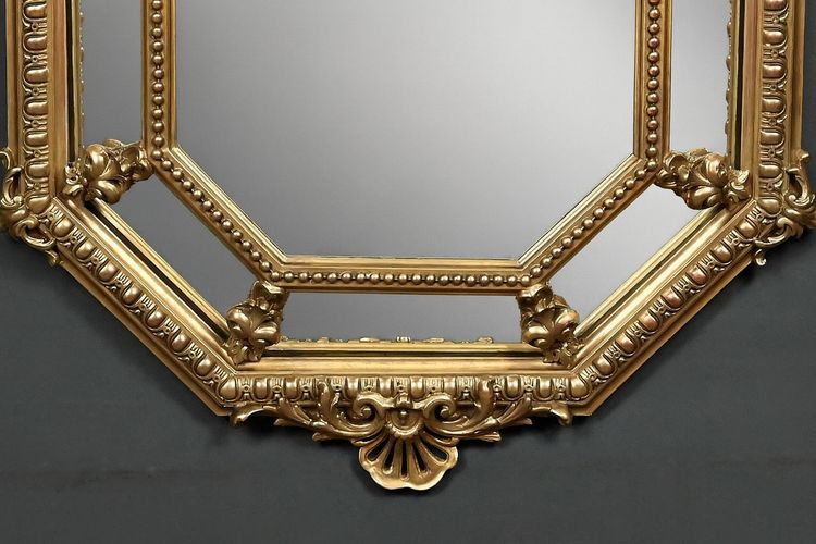 Specchio con Parcloses, stile Luigi XV – Metà XIX secolo