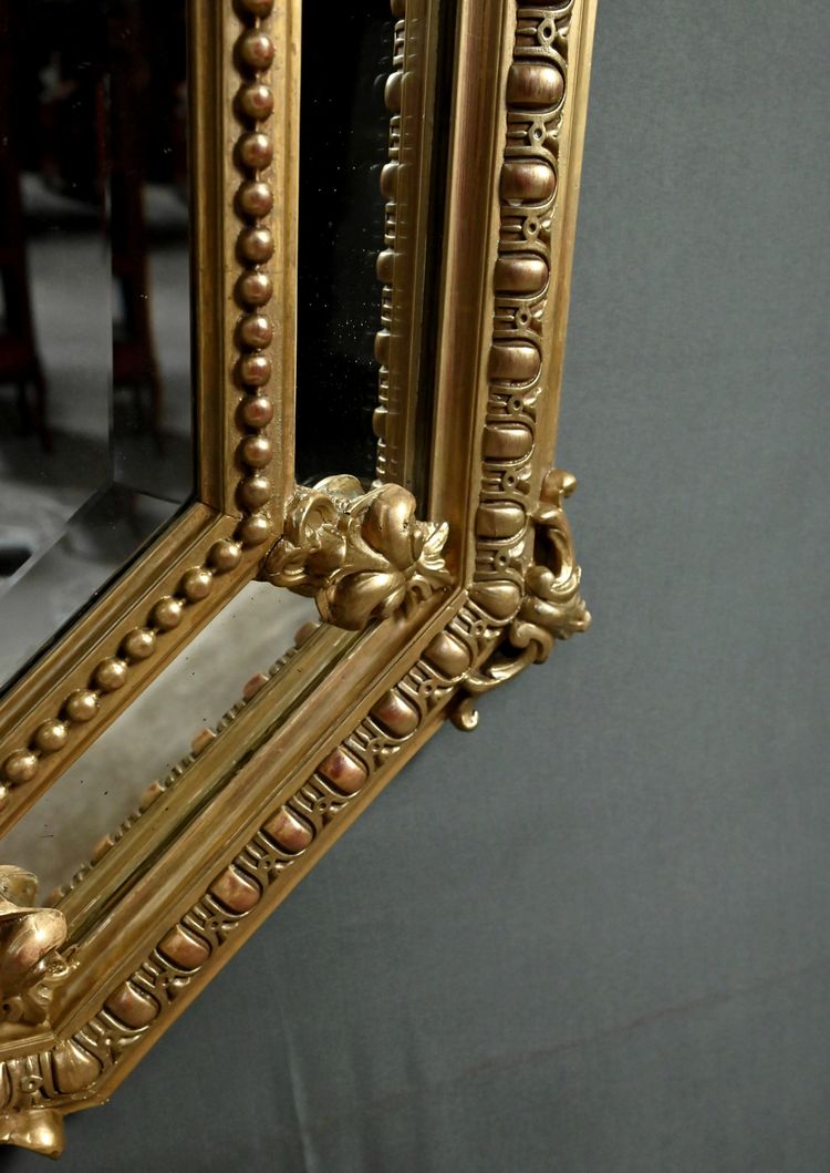 Specchio con Parcloses, stile Luigi XV – Metà XIX secolo