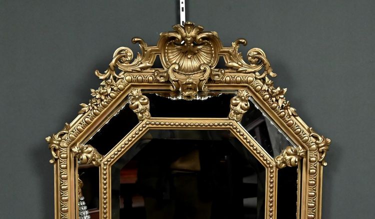 Specchio con Parcloses, stile Luigi XV – Metà XIX secolo