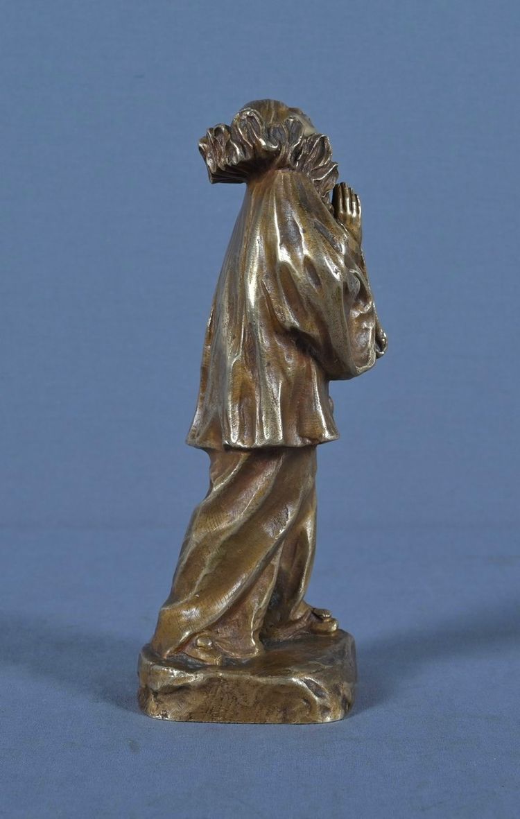 Small bronze "Pierrot", signed L. Alliot – Early 20th century