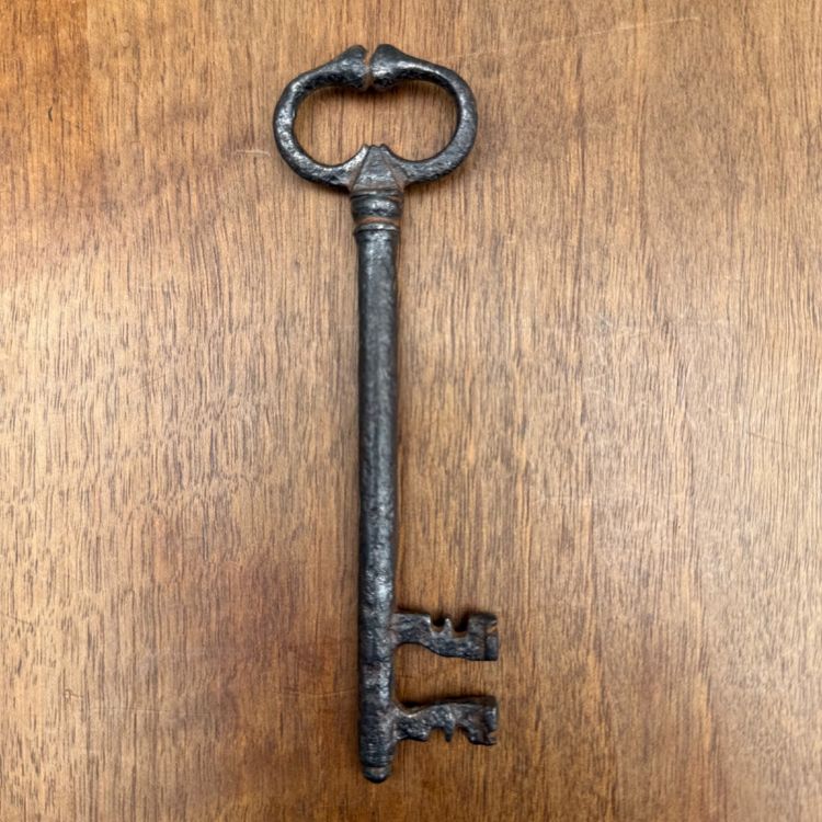 16th-century wrought iron key