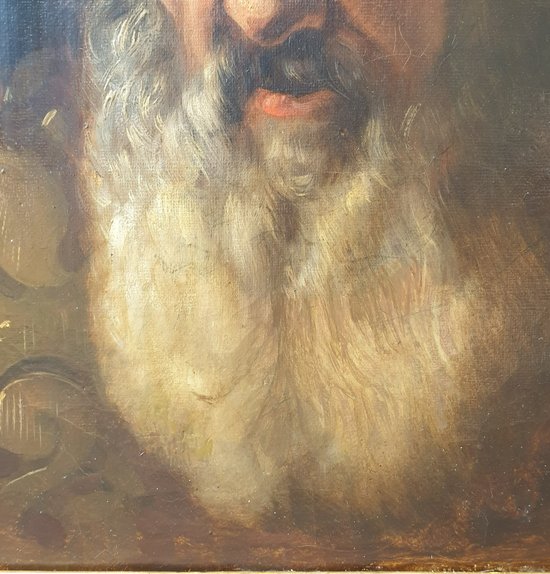 French school of the second half of the 18th century - Study of a bearded man