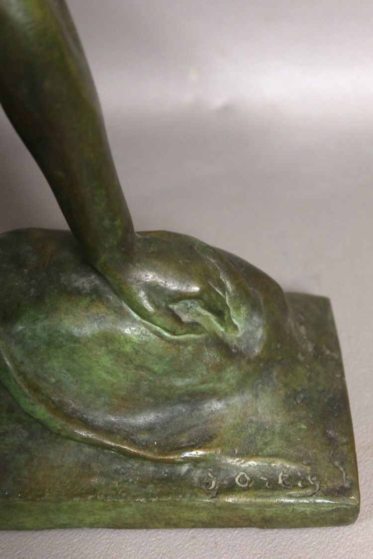 Sculpture Art Déco signée Jean Ortis