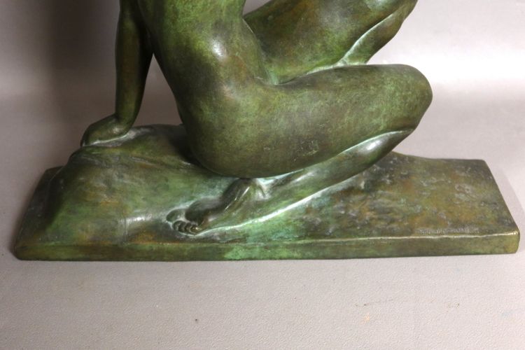 Sculpture Art Déco signée Jean Ortis