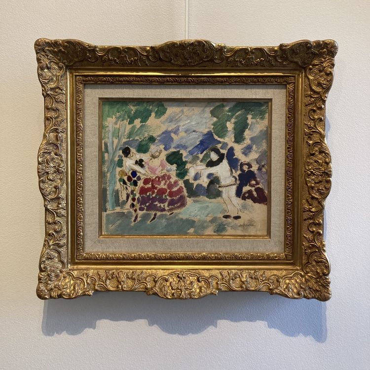Charles Dufresne, Karneval, um 1910, Öl auf Papier