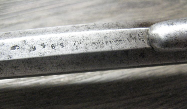 Pistolet de salon Mariette en 6 mm Bosquette XIXe.