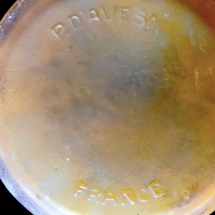 Art-Deco-Vase von Pierre D'avesn