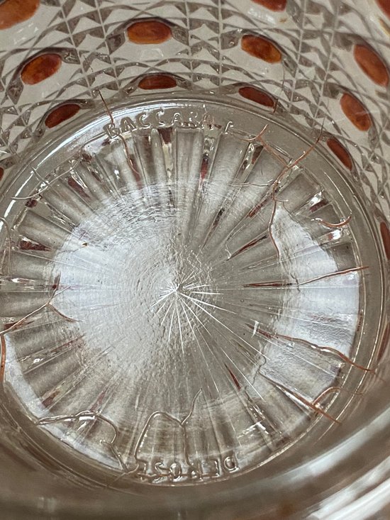 POT À COTON DE BACCARAT 