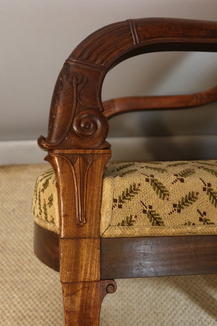 Pair of Empire period armchairs
