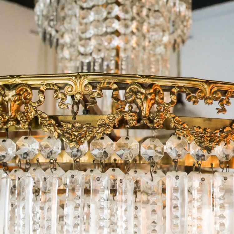 Vintage Suspended Lamp – Empire Style, 1960s