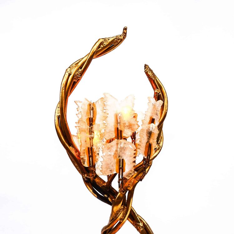 Sculptural Floor Lamp by Henri Fernandez – France, circa 1970